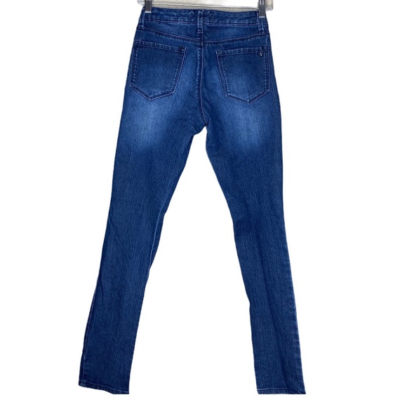 Kardashian Kim Curvy Skinny medium wash sz 6 - Picture 5 of 14